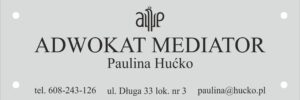 Adwokat Paulina Hućko-Kancelaria Adwokacka Zgierz