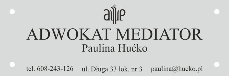 Adwokat Paulina Hućko-Kancelaria Adwokacka w Zgierzu
